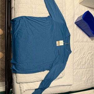 Patagonia Men's Long Sleeve Tee - Blue